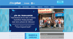 Desktop Screenshot of elecplus.com.ar