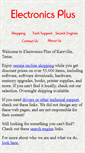 Mobile Screenshot of elecplus.com