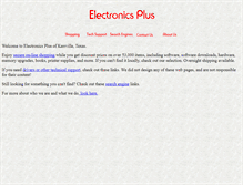 Tablet Screenshot of elecplus.com
